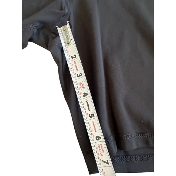 CATHERINE MALANDRINO Black Bike Workout Shorts Size 3X NEW with tags - Picture 5 of 6